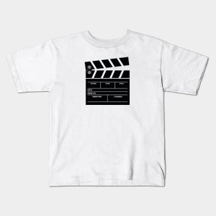 Clapper board director for filmmaking Kids T-Shirt
